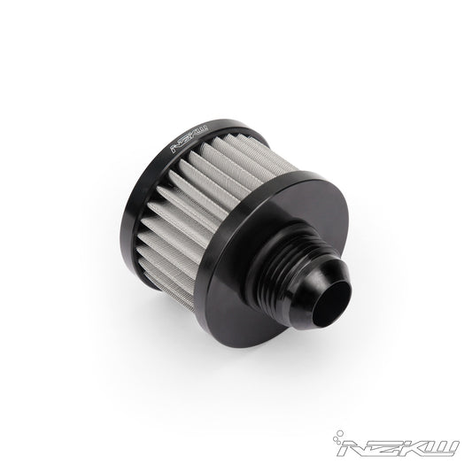 NZKW CNC Billet Breather Filter in Black (SMALL) SPEC II-My Store-NZKW Australia