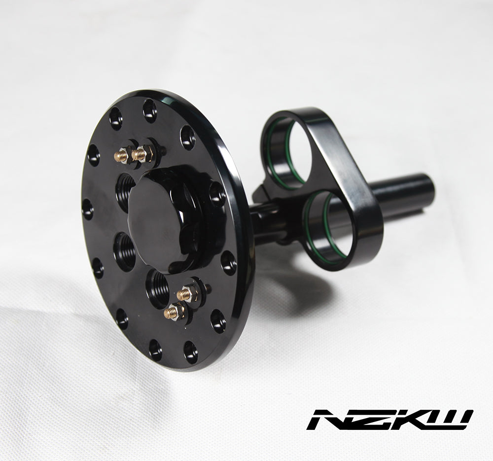 NZKW twin intank pumps billet fuel cradle with weld on flange-NZKW Australia